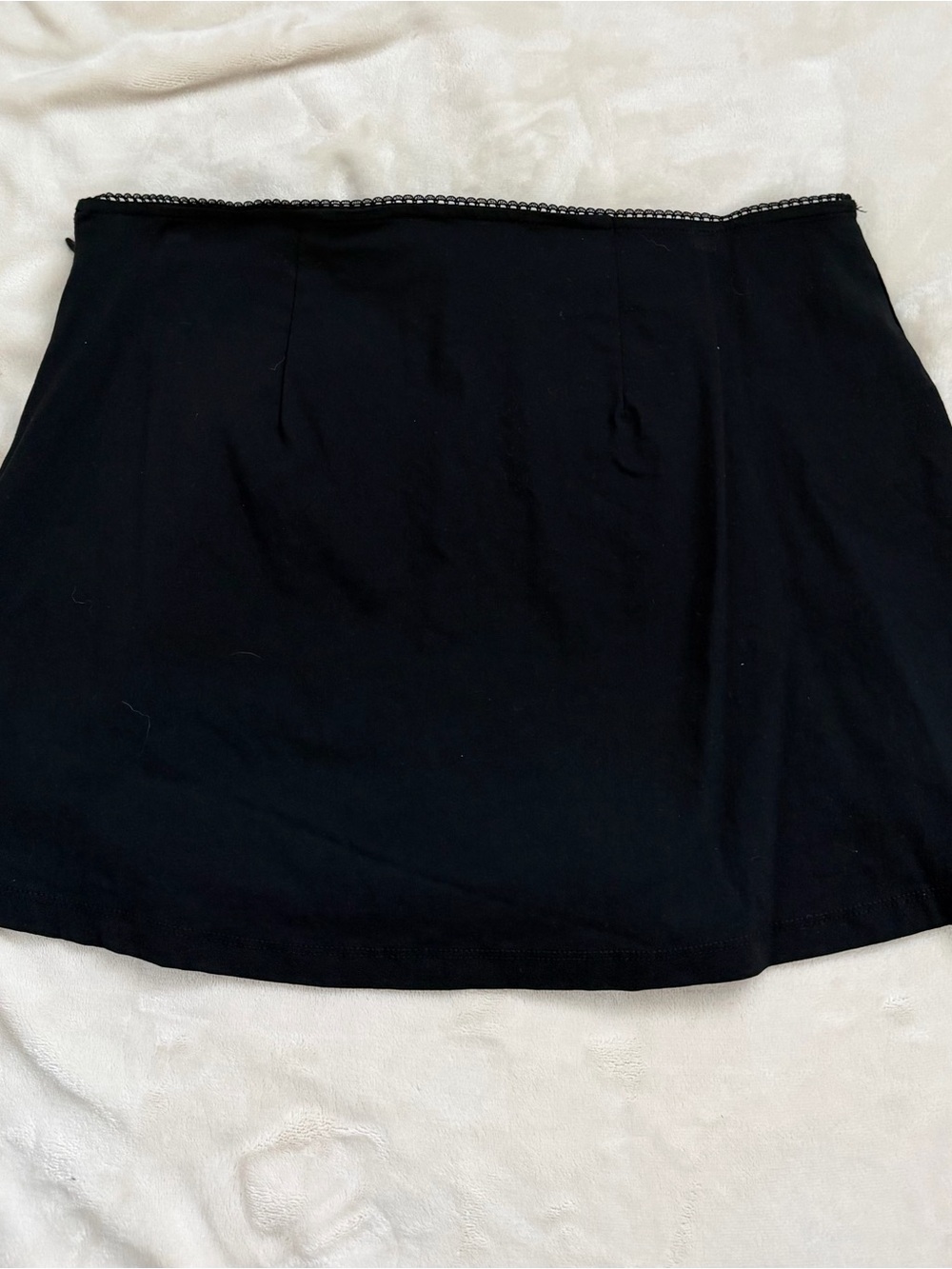 Black Women’s High Rise A-Line Skort